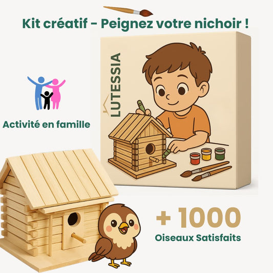 Kit de création d'abri pour oiseaux